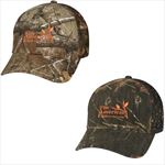 AH1063 Hunters Retreat Mesh Back Camouflage Cap With Embroidered Custom Imprint